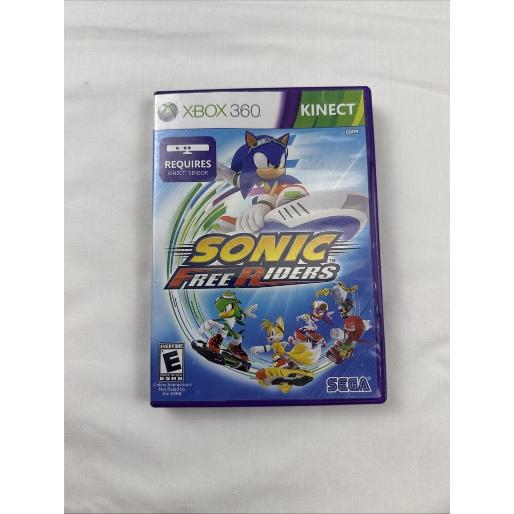 Sonic Free Riders for Xbox 360 Complete Edition (Kinect Sensor Required)